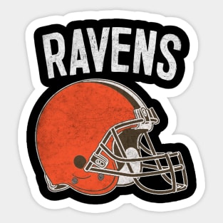 Browns/Ravens Meme Mashup Design Sticker